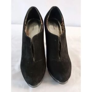 Aldo Elegant Black Heeled Boots